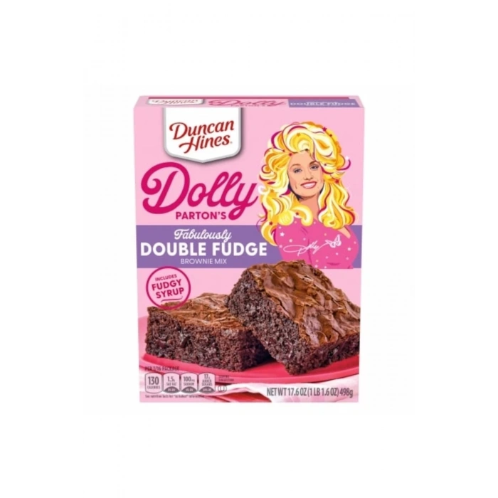 Dolly Partons Fabulously Double Fudge Brownıe Mıx 498 gr
