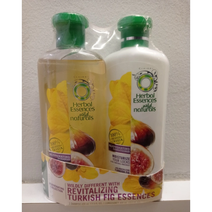 Herbal Essences Wild Naturals Rejuvenatıng Shampoo 400 ml Rejuvenatıng Condıtıoner 400 ml