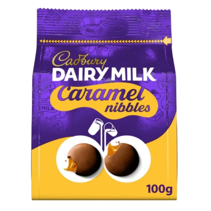 Cadbury Daıry Mılk Caramel Nibbles Çikolata 100 gr