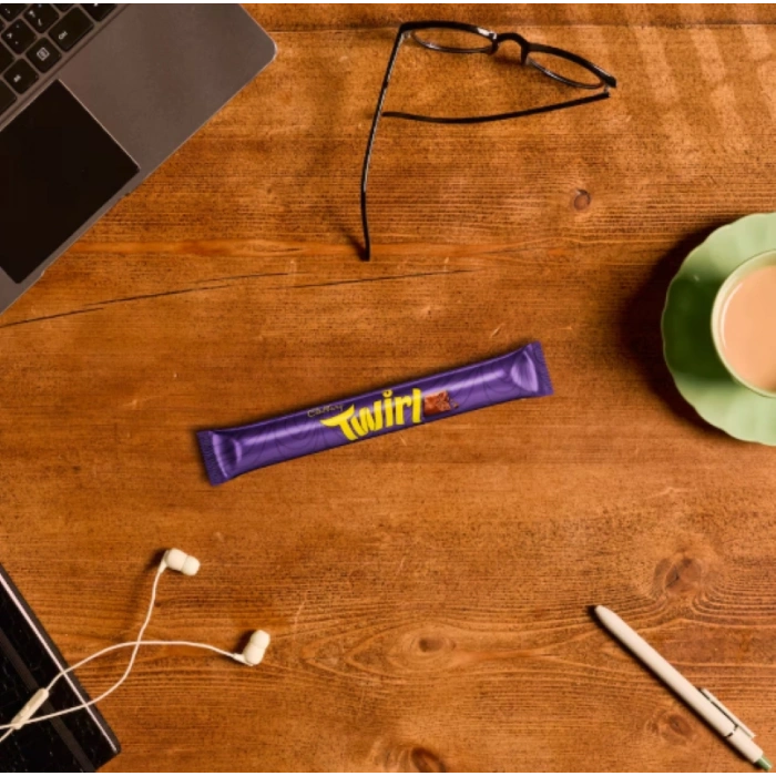 Cadbury Twirl 9 Bars Çikolata 193,5 g