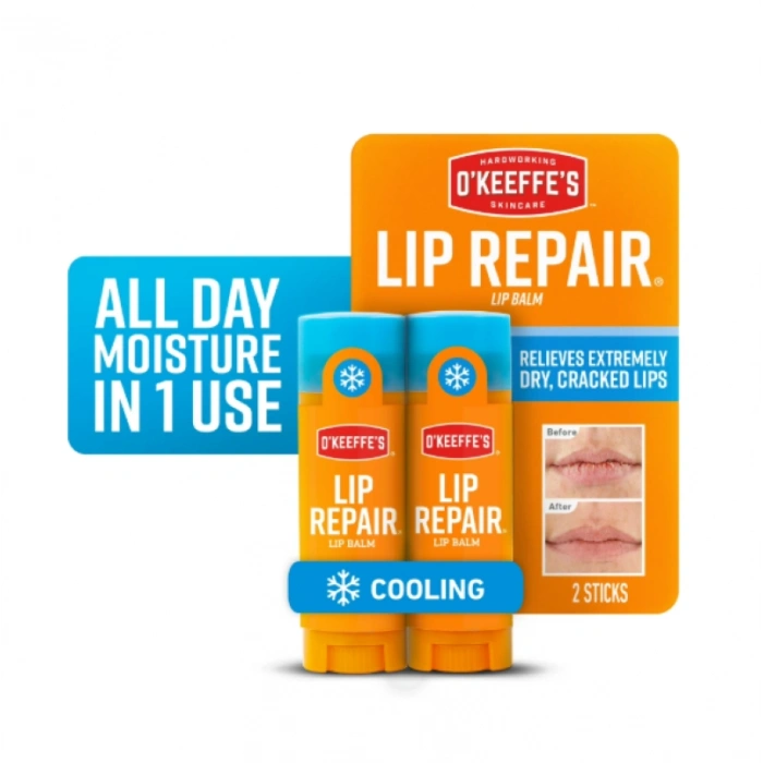 OKeeffes Lıp Repaır Coolıng Lip Balm 2li Paket 4.2 g total 8.4 g