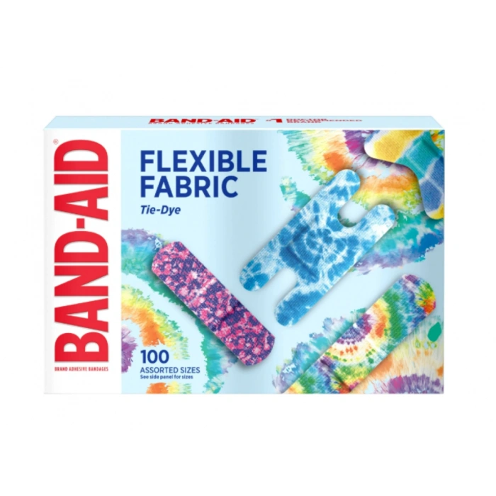 Band-Aıd Flexıble Fabrıc Tie Fabrıc Yara Bandı 100 Assorted Sızes