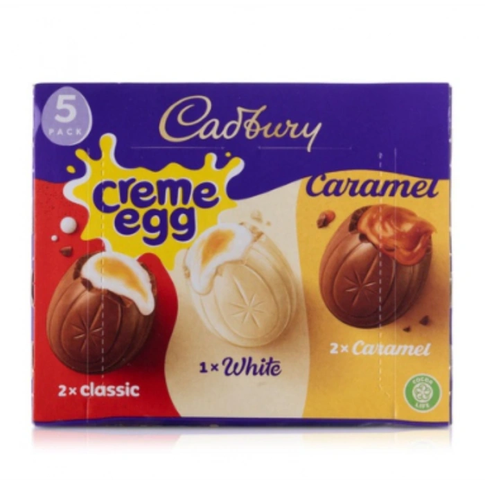 Cadbury Creme Egg 5 Pack Çikolata (Karışık) 200 gr