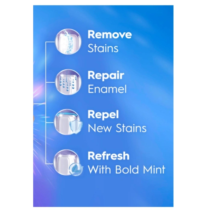 Crest 3D Whıte Daıly Toothpaste Deep Staın Remover Dazzlıng Mınt Whıter Teeth ın 1 Day Diş Macunu 67 ml