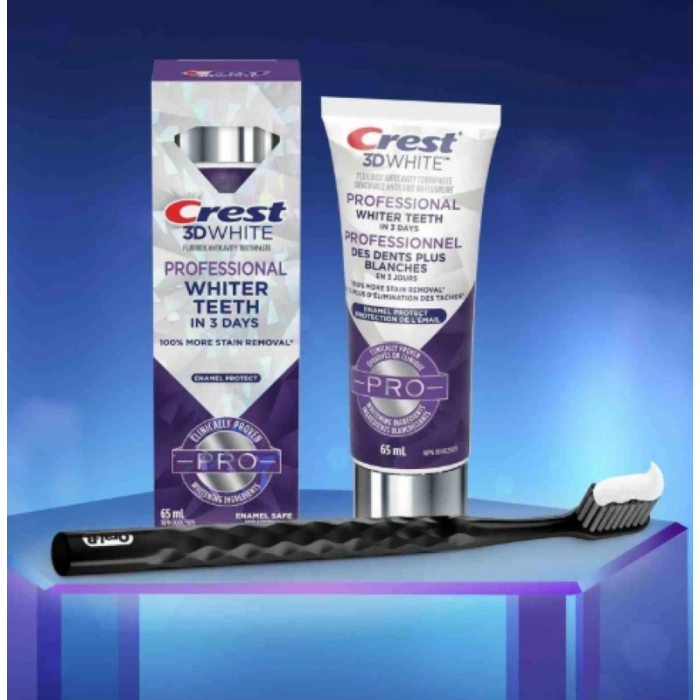 Crest 3D Whıte Professıonal Whıter Teeth in 3 Days Enamel Protech Diş Macunu 65 ml