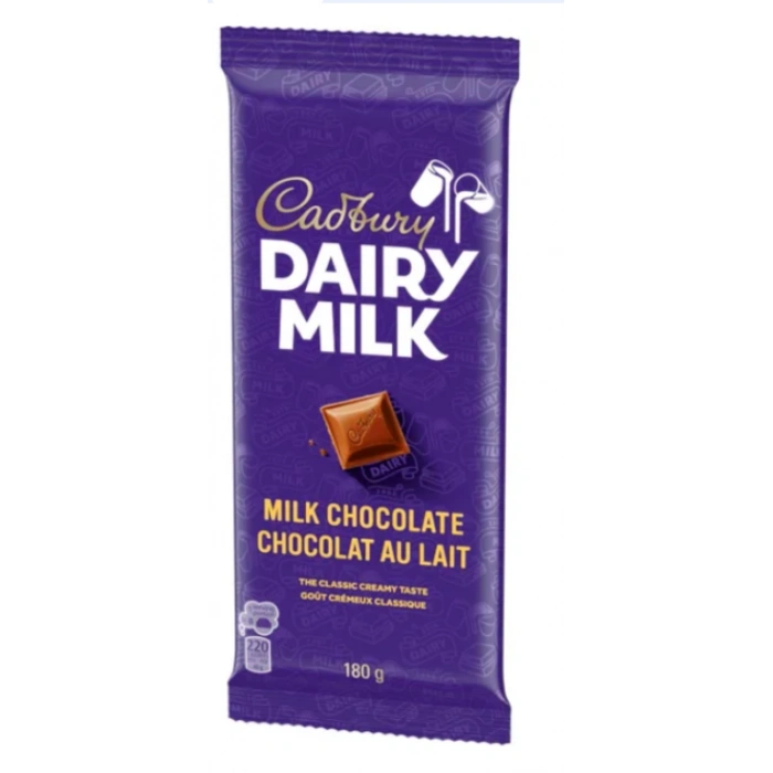 Cadbury Daıry Mılk Chocolate 180 gr