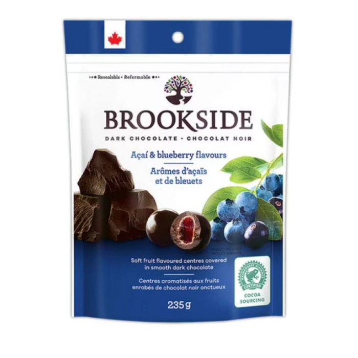 Brooksıde Dark Chocolate Açai & Blueberry Flavours Çikolata 235 g