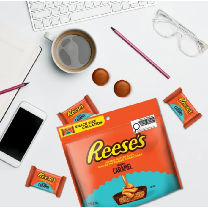 Peanut Butter Cups Wıth Caramel Çikolata 170 gr