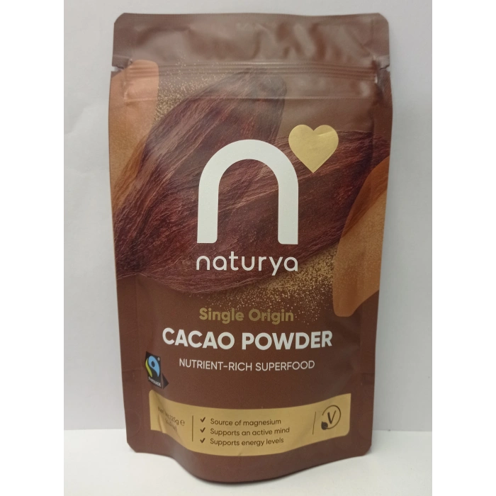 Naturya Single Origin Cacao Powder Nutrıent Rıch Superfood Kakao 125 g