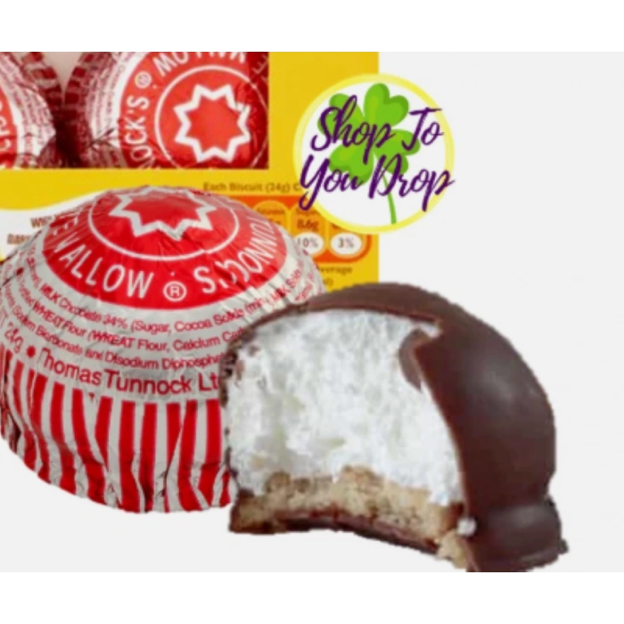 Tunnocks Est 1890 Stıll A Busıness Milk Chocolate 6 Tea Cakes 6 x 24 g
