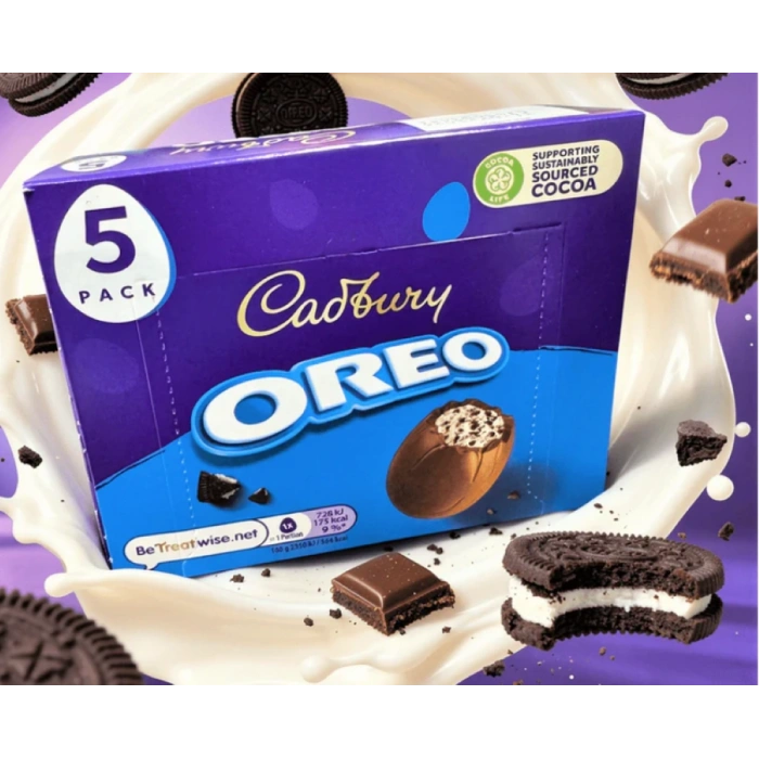 Cadbury Oreo Egg 5 Pack Çikolata 5 x 31 155 g