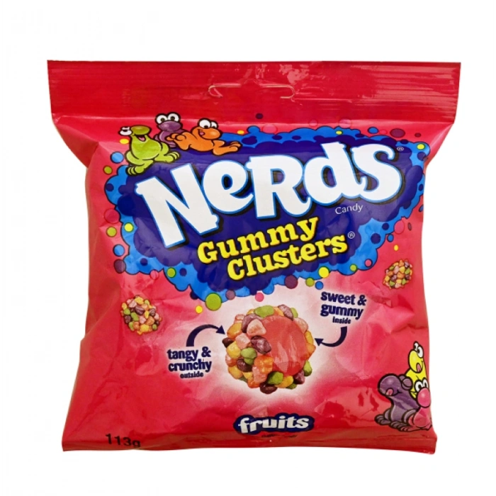 Nerds Gummy Clusters Fruits Meyve Aromalı Sakızlı Şekerleme 113 gr
