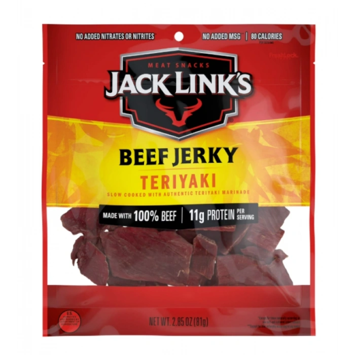 Jack Lınks Beef Jerky Terıyakı Kurutulmuş Et 81 gr