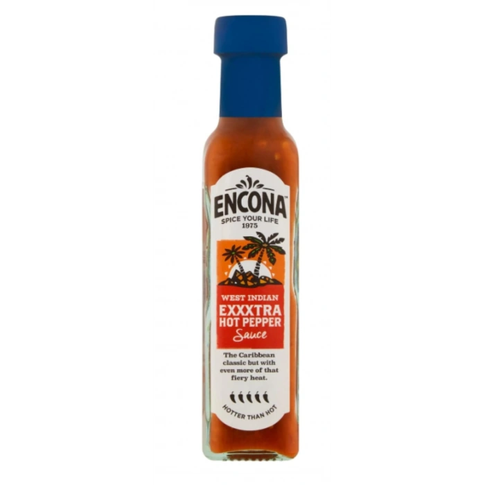 Encona Spıce Your Life West Indıan Exxxtra Hot Pepper Sauce 142 gr