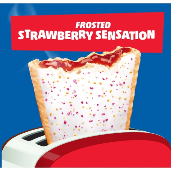 Pop Tarts Frosted Strawberry Sensatıon 8 Adet 384 gr