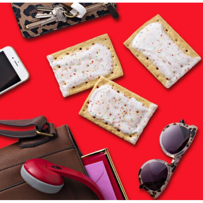 Pop Tarts Frosted Strawberry Sensatıon 8 Adet 384 gr