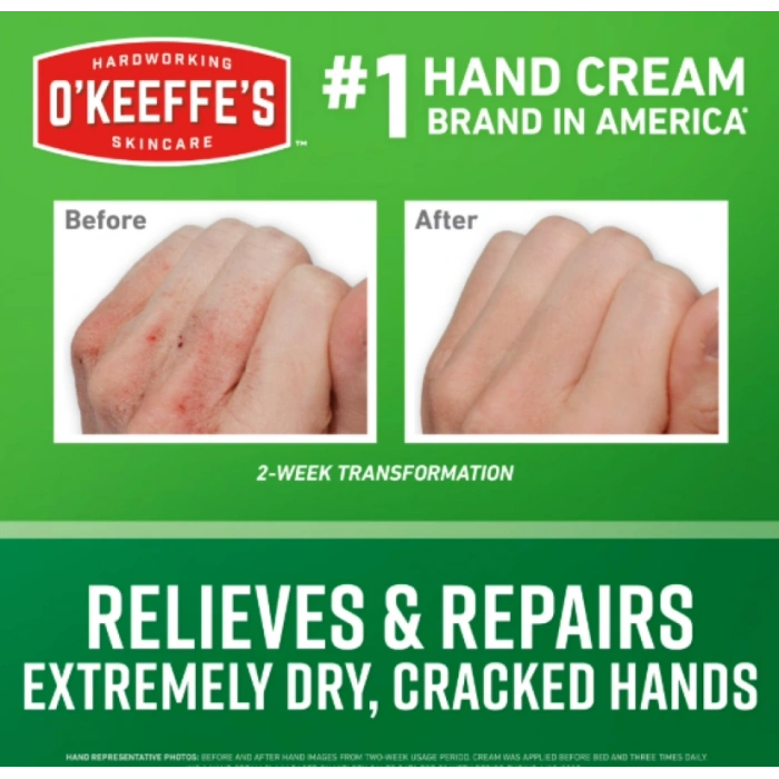 OKeeffes Workıng Hands Cream El Kremi Guaranteed Relıef  85 g