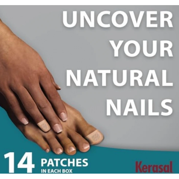 Kerasal See A Vısıble Dıfference Multi Purpose Nail Repaır Patches Tırnak Bandı 14 Adet