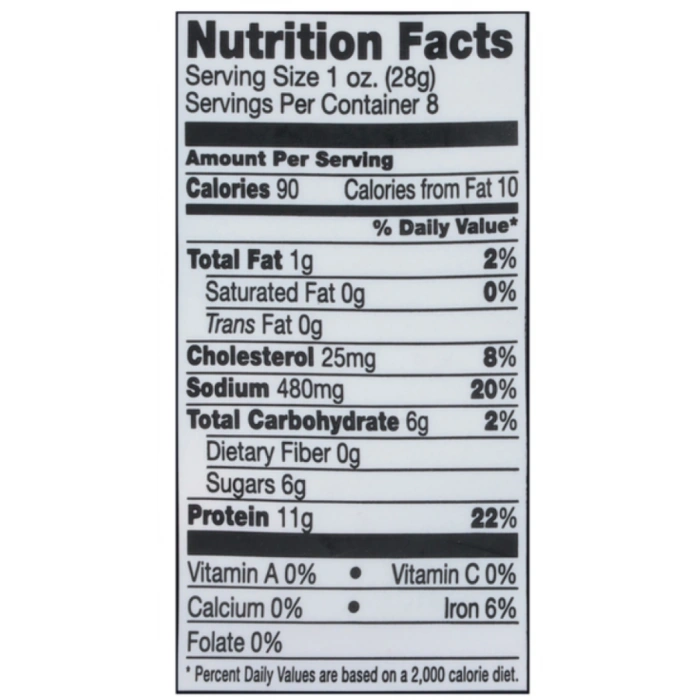 Bridgford Sweet Baby Rays Sweet N Spıcy Beef Jerky  Kurutulmuş Et 227 gr 8 oz