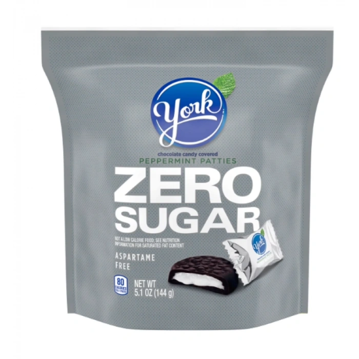 York Peppermint Pattıes Zero Sugar Chocolate 144 g