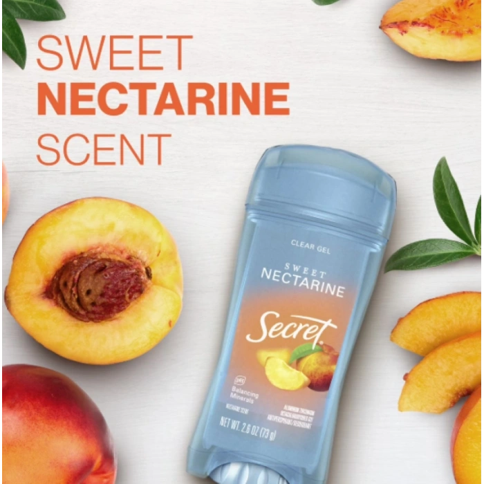 Secret Clear Gel Sweet Nectarıne Deodorant 73 g