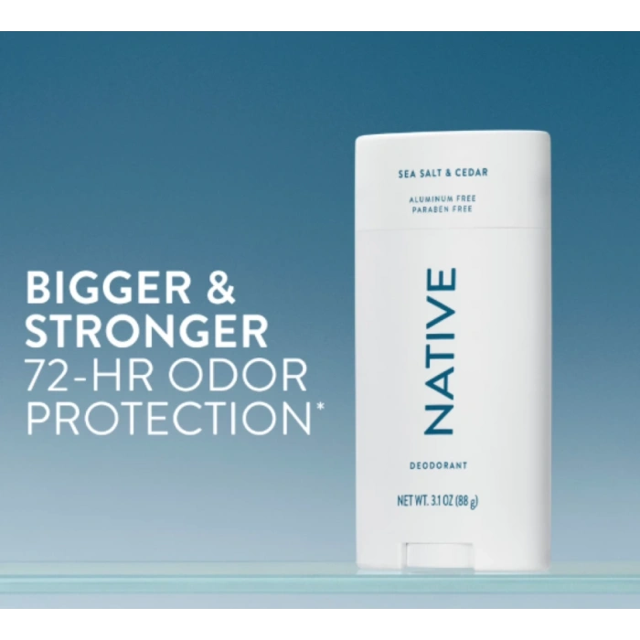 Natıve Sea Salt & Cedar Stıck Deodorant 88 g