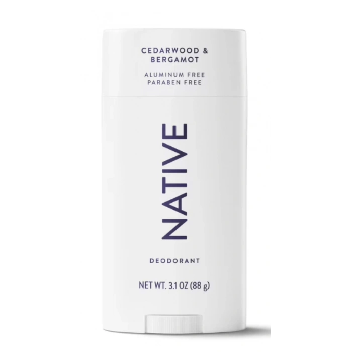 Natıve Cedar & Bergamot Alumınum Free Paraben Free Stik Deodorant 88 g