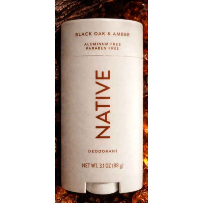 Natıve Black Oak & Amber Alumınum Free Paraben Free Stick Deodorant 88 g