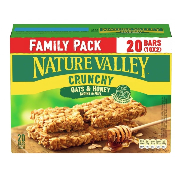 Nature Valley Famıly Pack Crunchy Oats & Honey 20 Bars