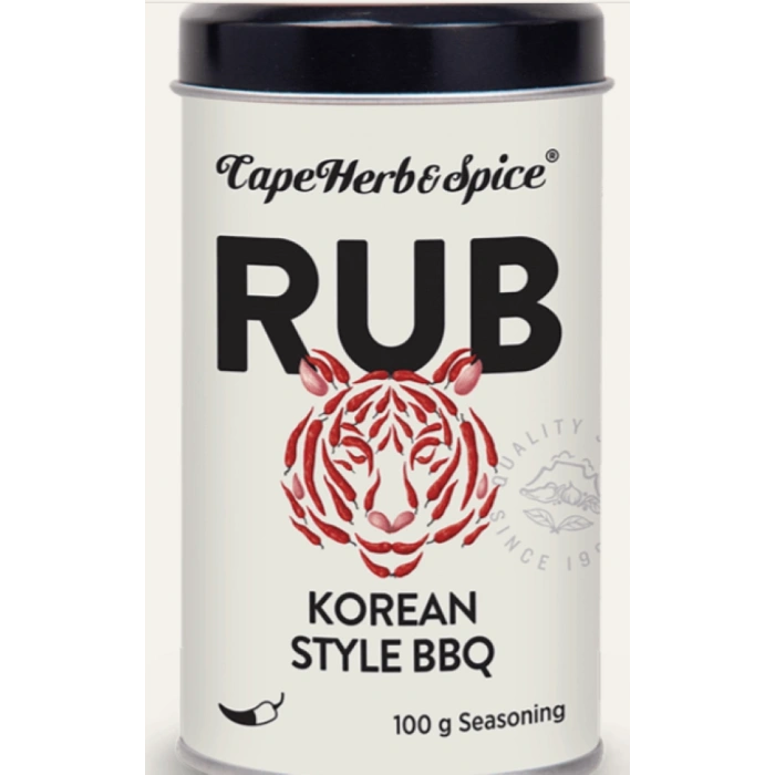 Cape Herb & Spice RUB Korean Style Bbq Seasonıng 100 g