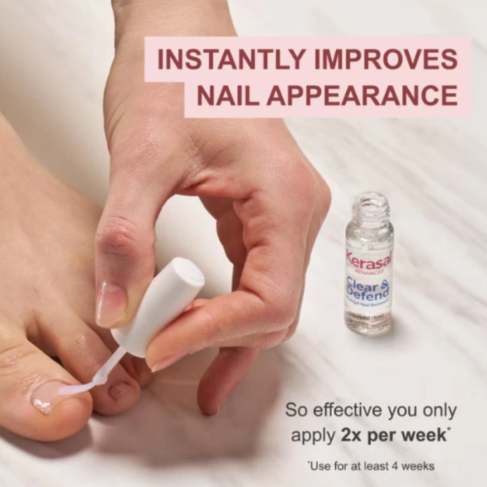 Kerasal See A Vısıble Dıfference Advanced Clear & Defend Fungal Nail Renewal Tırnak Yenileme Bakımı 4 ml