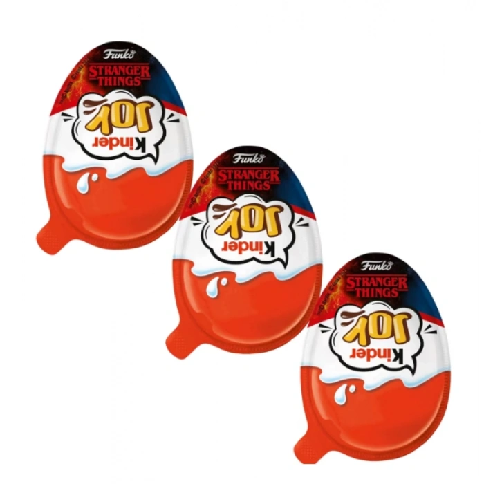 Kinder Joy Stranger Thıngs 3lü Sürpriz Yumurta 20 g