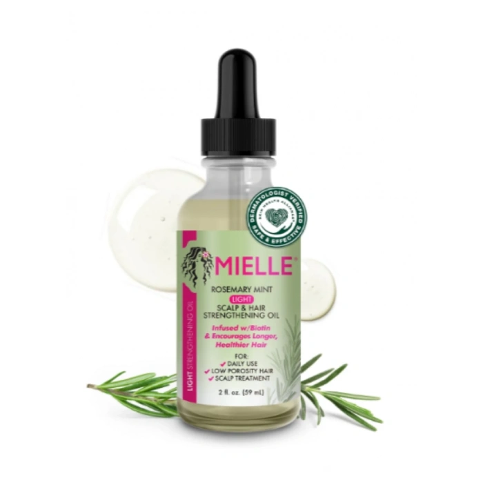 Rosemary Mınt Lıght Scalp & Haır Strenghenıng Oıl Biberiye ve Nane Özlü Hafif Saç ve Saç Derisi Güçlendirici Yağ 59 ml