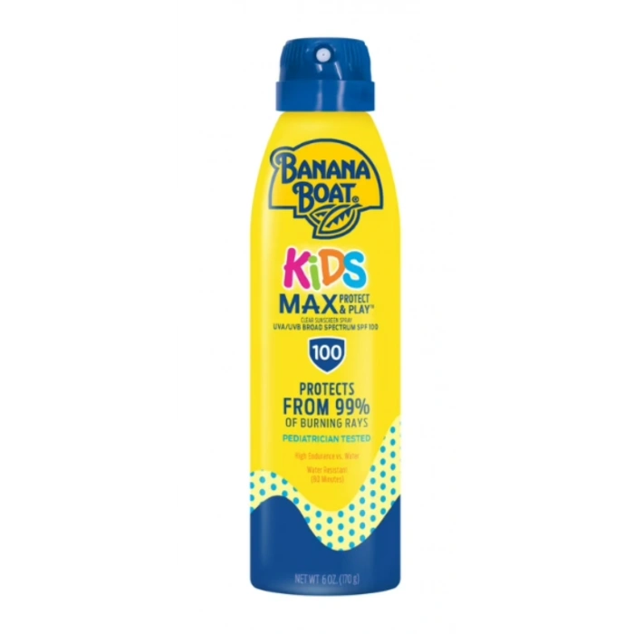 Banana Boat Kids Max Protech & Play 100 spf Protects From Güneş Kremi 170g
