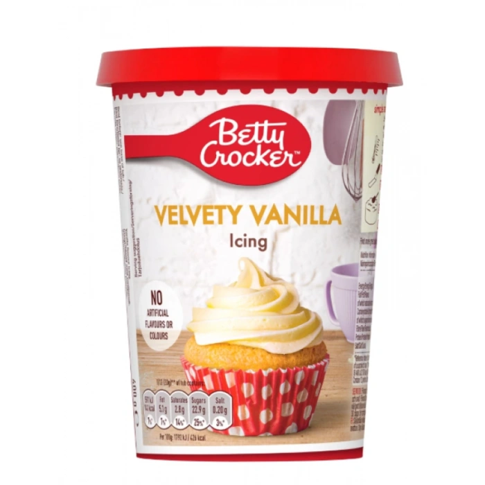 Betty Crocker Velvety Vanılla Icing Kek Kreması 400 gr