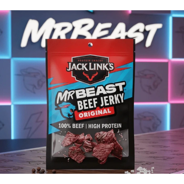 Jack Lınks Mr Beast Beef Jerky Orıgınal Kurutulmuş Et 25 g