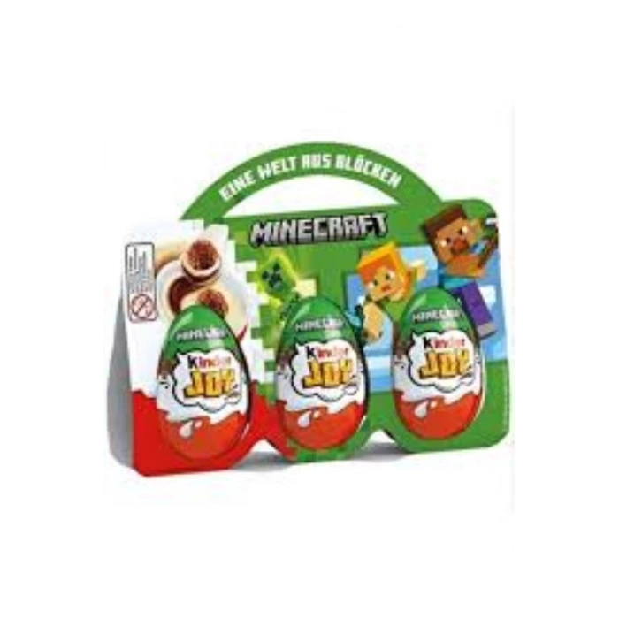 Kinder Joy Mınecraft 3 lü Sürpriz Yumurta 20 gr