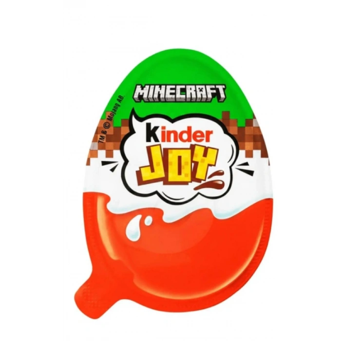 Kinder Joy Mınecraft 3 lü Sürpriz Yumurta 20 gr