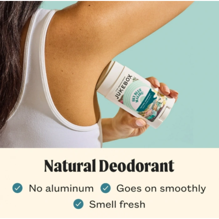 A Dr. Squatch Brand Jukebox Sky Blue Malıbu Natural Deodorant 75 g