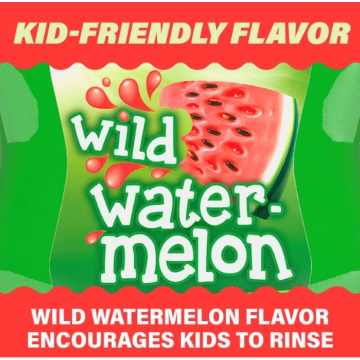 Act Kids Antıcavıty Fluorıde Rınse Wild Water-Melon Çocuk Gargarası 500 ml