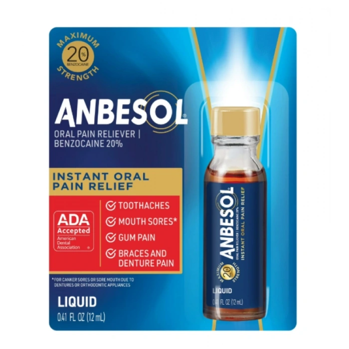 Anbesol Diş ve Diş Rahatlatıcı Likit 12 ml