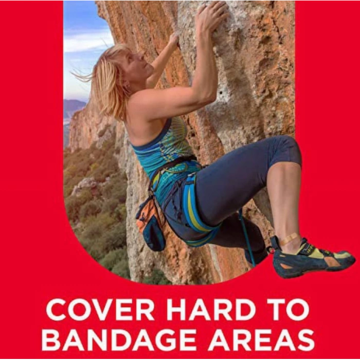 Band-Aıd Flexıble Fabrıc Comfortable Protection 100 All One Size Yara Bandı