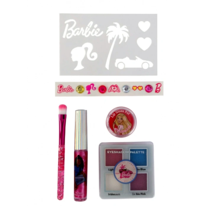Barbie Make -Up Kit  Güzellik Seti 7 Parça Seti, 6 Yaş ve Üzeri