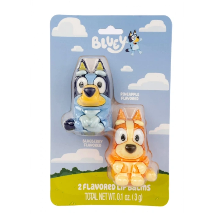 Bluey Pineapple Blueberry 2 Flavored Lip Balm 3 g