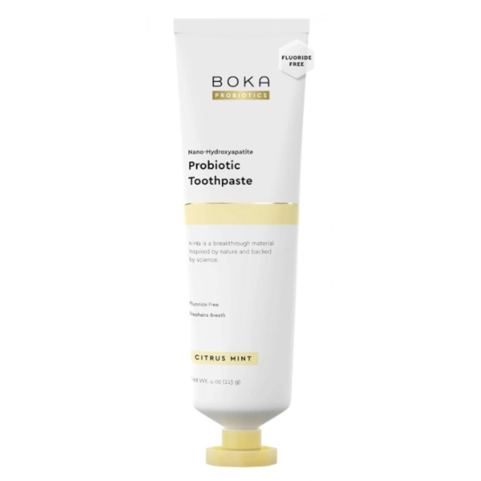 Boka Nano-Hydroxyapatite Probiotic Toothpaste Cıtrus Mınt Diş Macunu 113 g