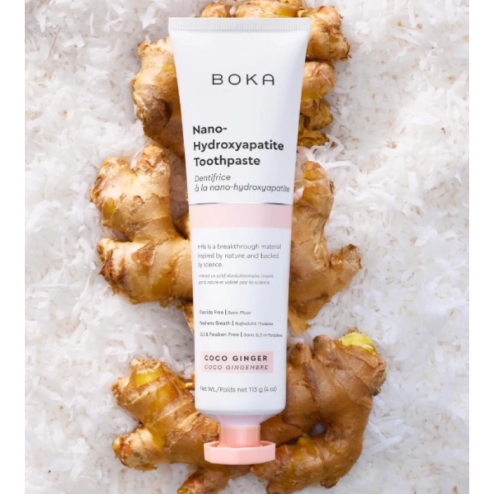 Boka Nano -Hydroxyapatite Toothpaste Coco Gınger Diş Macunu 113 g