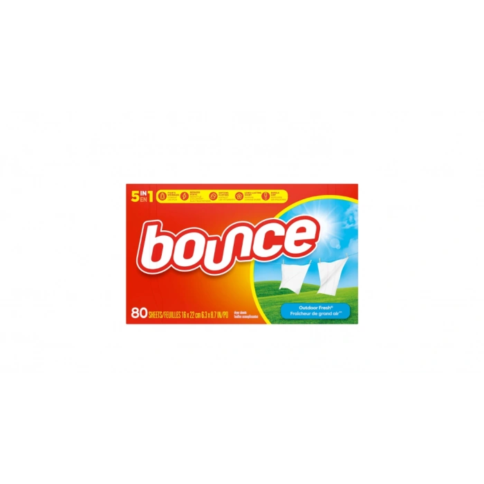 Bounce Outdoor Fresh 80 Sheets Kurutma Makinesi Mendili 80 Adet