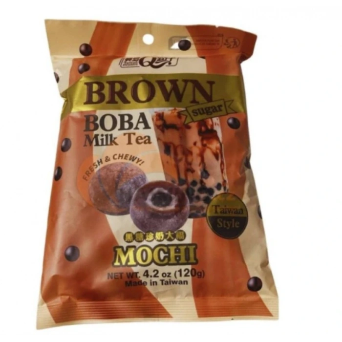 Brown Boba Milk Tea Fresh & chewy Mochi 120 g