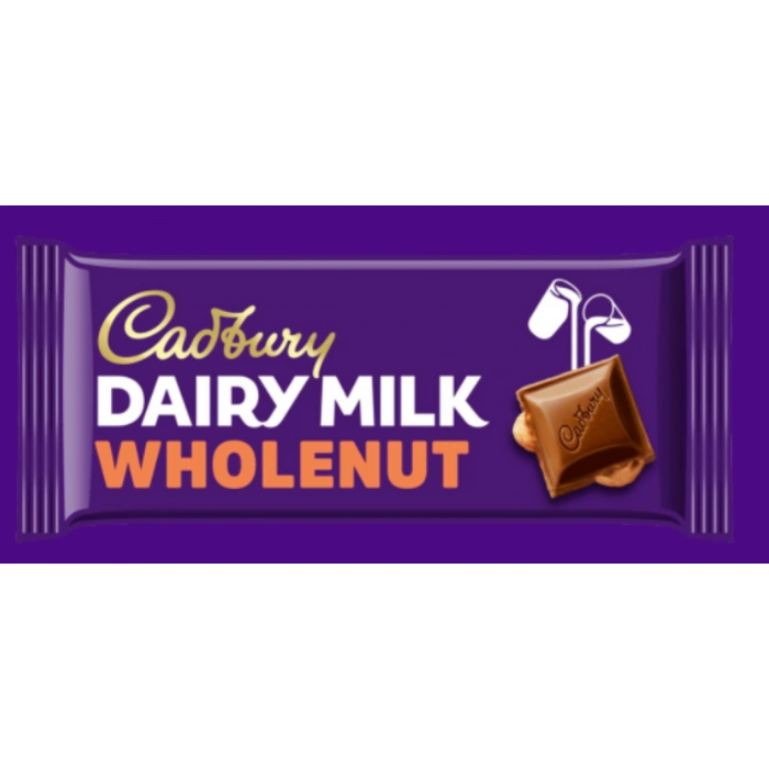 Cadbury Daıry Milk Wholenut Çikolata 120 g