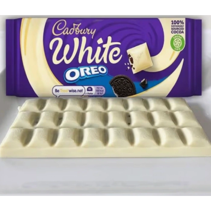 Cadbury White Oreo Çikolata 120 gr
